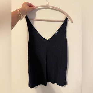 H&M Black V-Neck Camisole